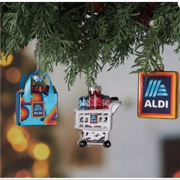 ALDI Christmas Ornaments 3 pack - Picture 2 of 2